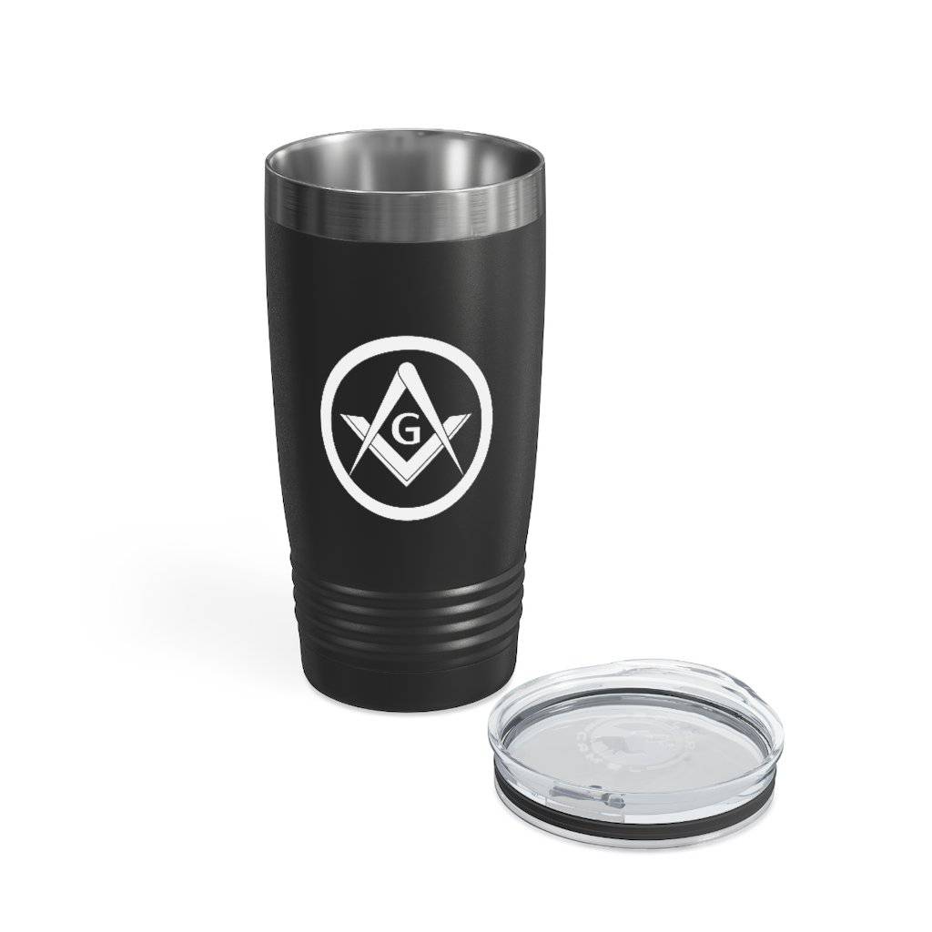 Master Mason Blue Lodge Ringneck Tumbler - 20oz Square & Compass G