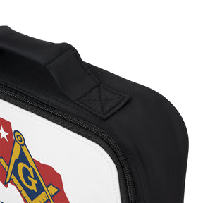 Master Mason Blue Lodge Lunch Bag - Texas Mason Fully Insulated - Bricks Masons