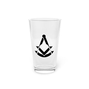 Past Master Blue Lodge Pint Glass - 16oz