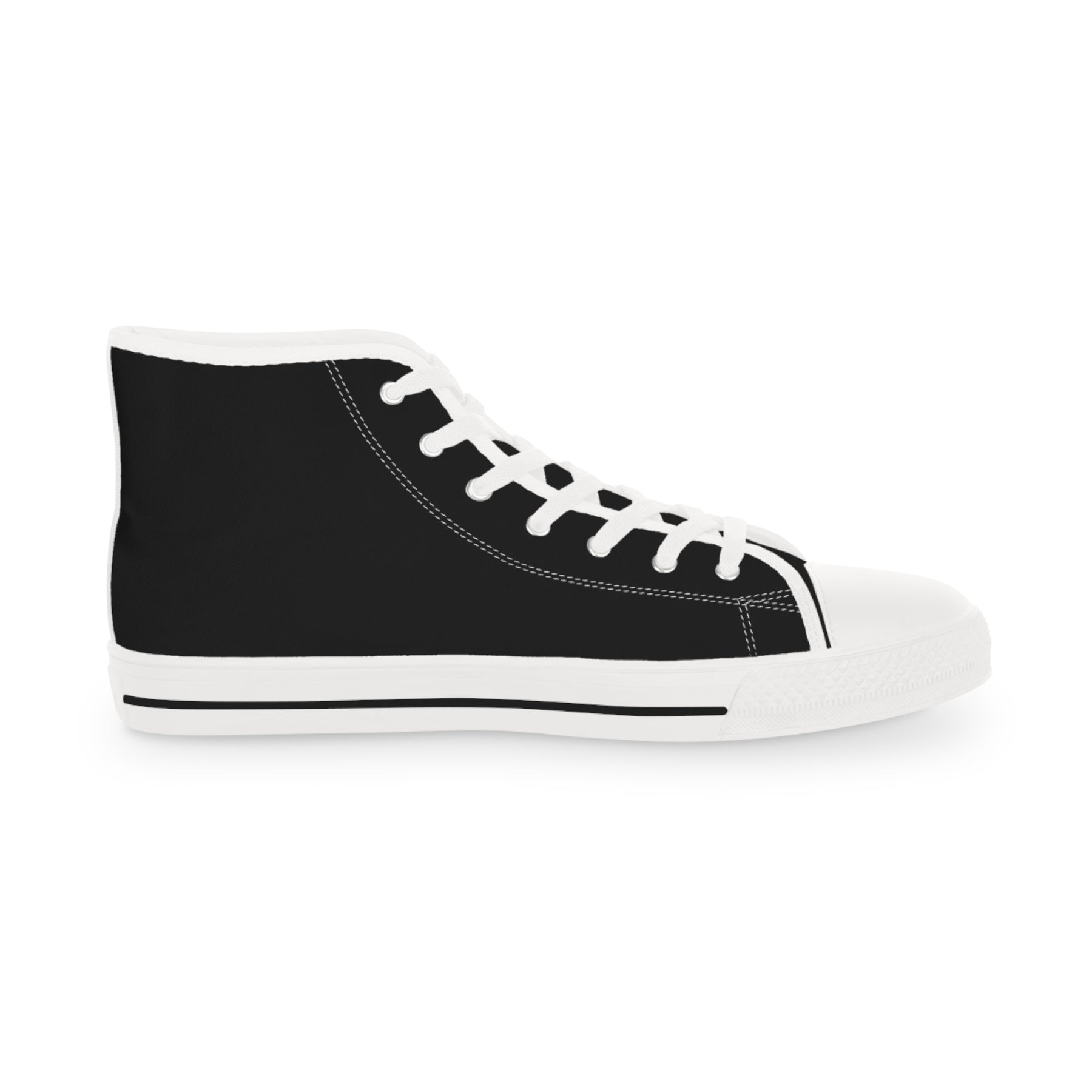 Master Mason Blue Lodge Australia Jurisdiction Sneaker - High Top Black & White Golden Map - Bricks Masons