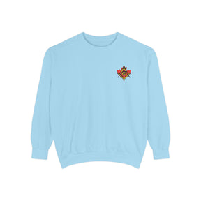 Master Mason Blue Lodge Canada Jurisdiction Sweatshirt - Maple Leaf & Golden S&C - Bricks Masons