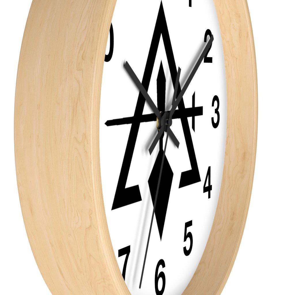 Council Clock - Wooden Frame