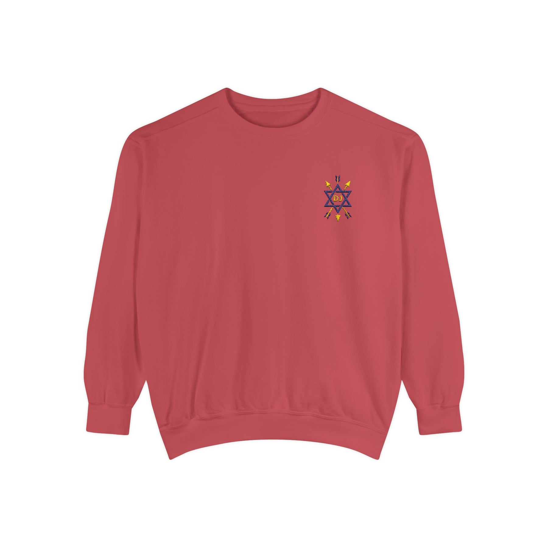 Order of the Secret Monitor Sweatshirt - Embroidered Gold & Purple Emblem - Bricks Masons