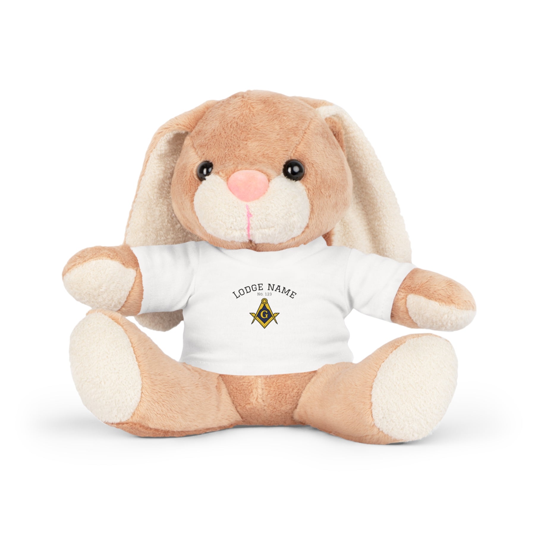 Master Mason Blue Lodge Teddy Bear - Personalizable 4 Plushies - Bricks Masons