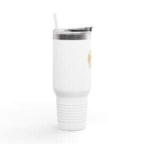 32nd Degree Scottish Rite Ringneck Tumbler - Double Headed Eagle Wings Down - Bricks Masons