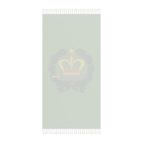 Order of the Amaranth Towel - Green Polyester Beach Cloth - Bricks Masons