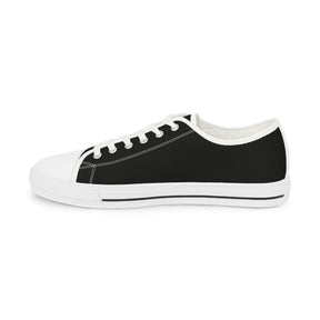 Master Mason Blue Lodge Sneaker - Low Top Sneaker Black & White Veteran Mason - Bricks Masons