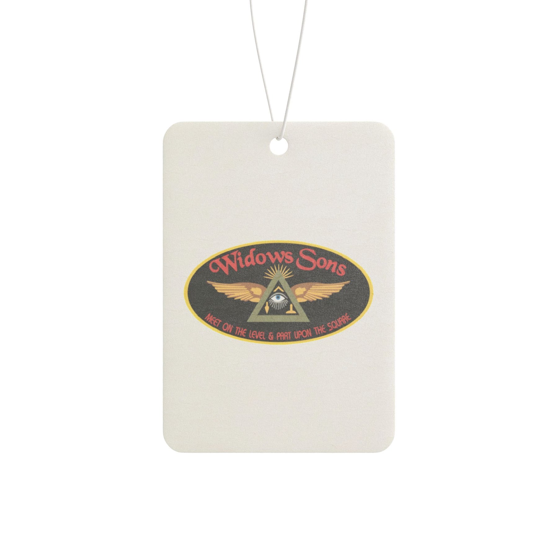 Widows Sons Car Air Freshener - Eye of Providence with Wings - Bricks Masons
