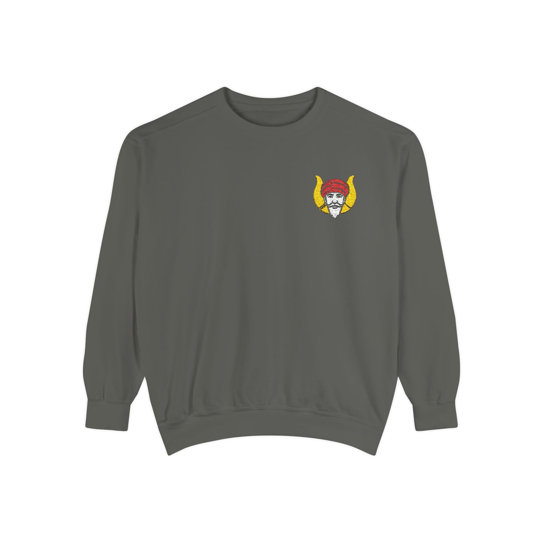 Grotto Sweatshirt - Embroidered Chest Emblem - Bricks Masons