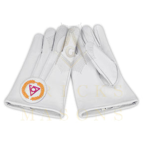 Grand LOCOP Gloves - White Leather - Bricks Masons