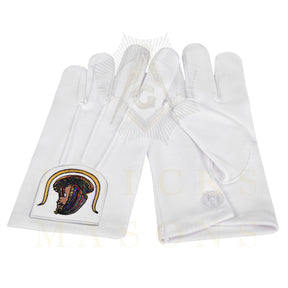 DOI Gloves - White Cotton - Bricks Masons