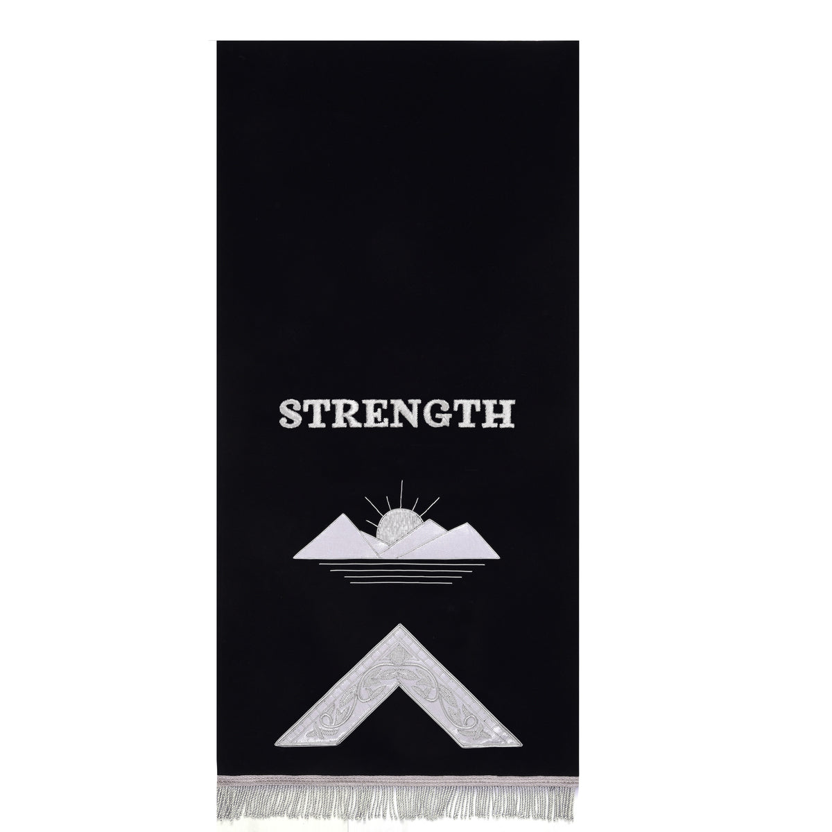 Officers Blue Lodge Pedestal Cover - Set of 3 Strength Beauty Wisdom - Bricks Masons