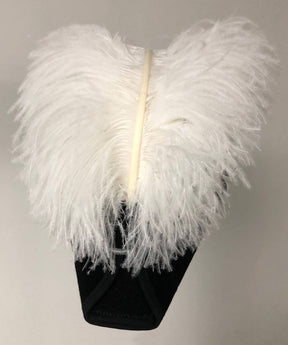 Eminent Commander Knights Templar Commandery Chapeau - All White Plumes