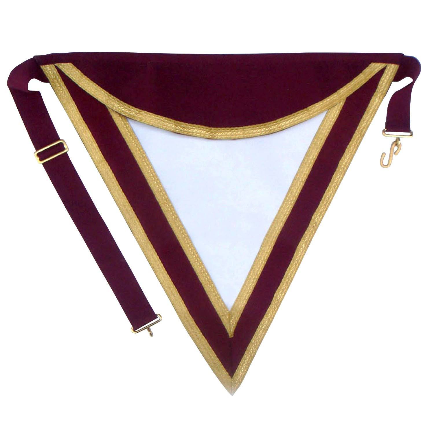 Member Royal & Select Masters English Regulation Apron - Maroon