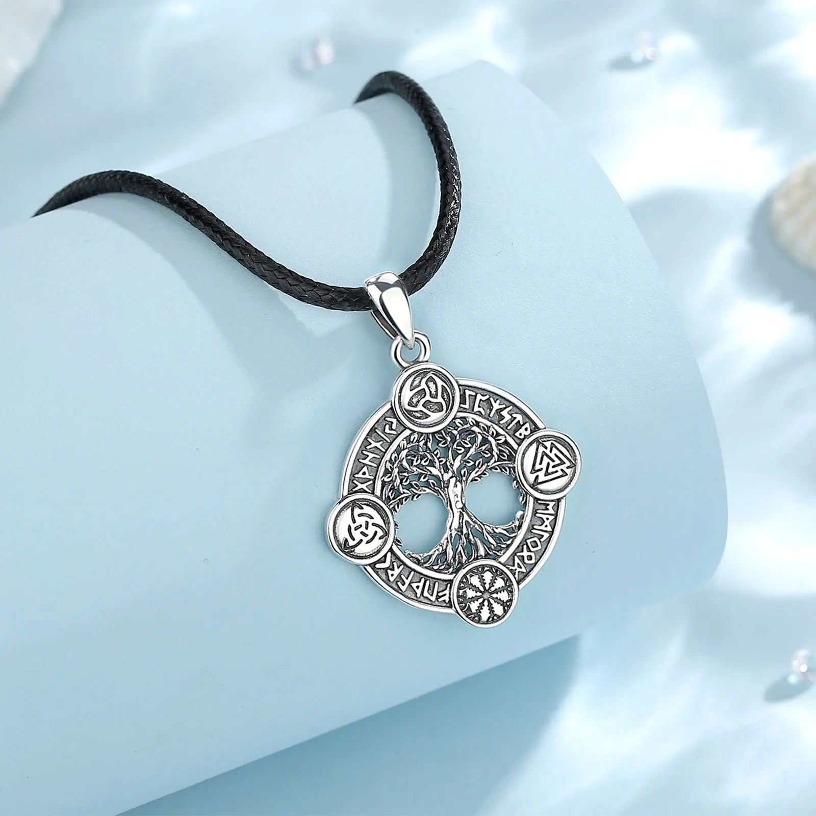 925 Sterling Silver Tree of Life Necklace - Bricks Masons