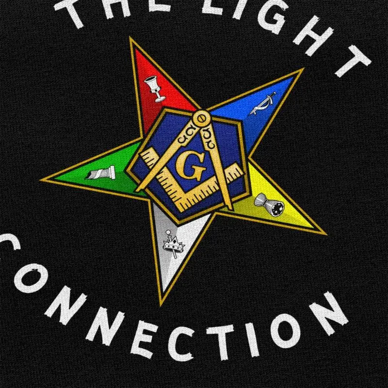 Worthy Patron OES T-Shirt - Men’s Short Sleeve Cotton Various Colors - Bricks Masons