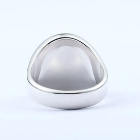 Master Mason Blue Lodge Ring - Square & Compass G Sterling Silver Ring - Bricks Masons