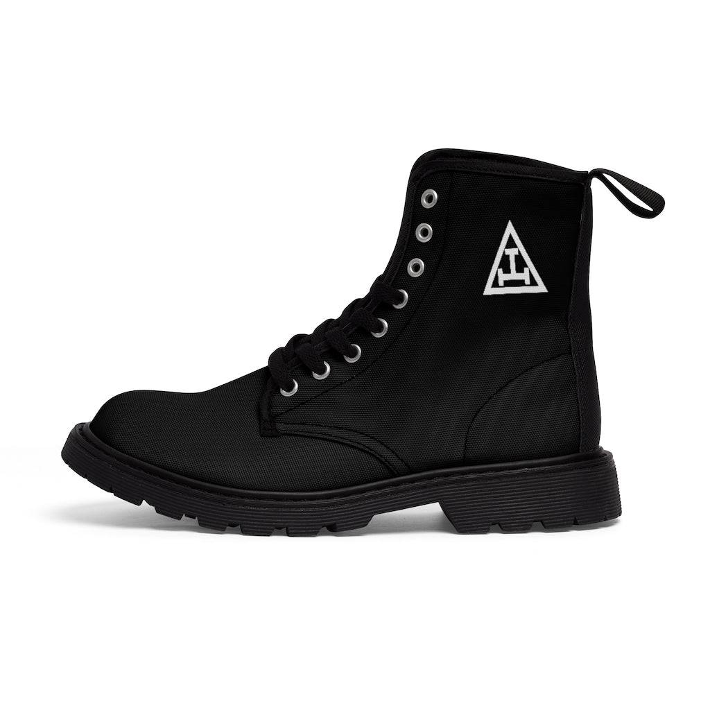 Royal Arch Chapter Boots - Black & White