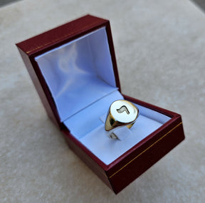 Yod Masonic Ring - 9K Gold