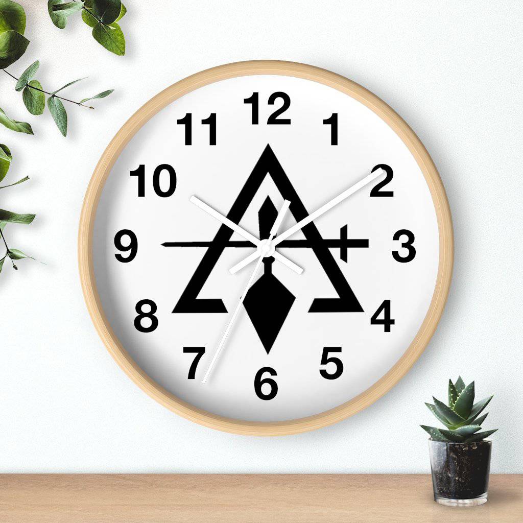 Council Clock - Wooden Frame