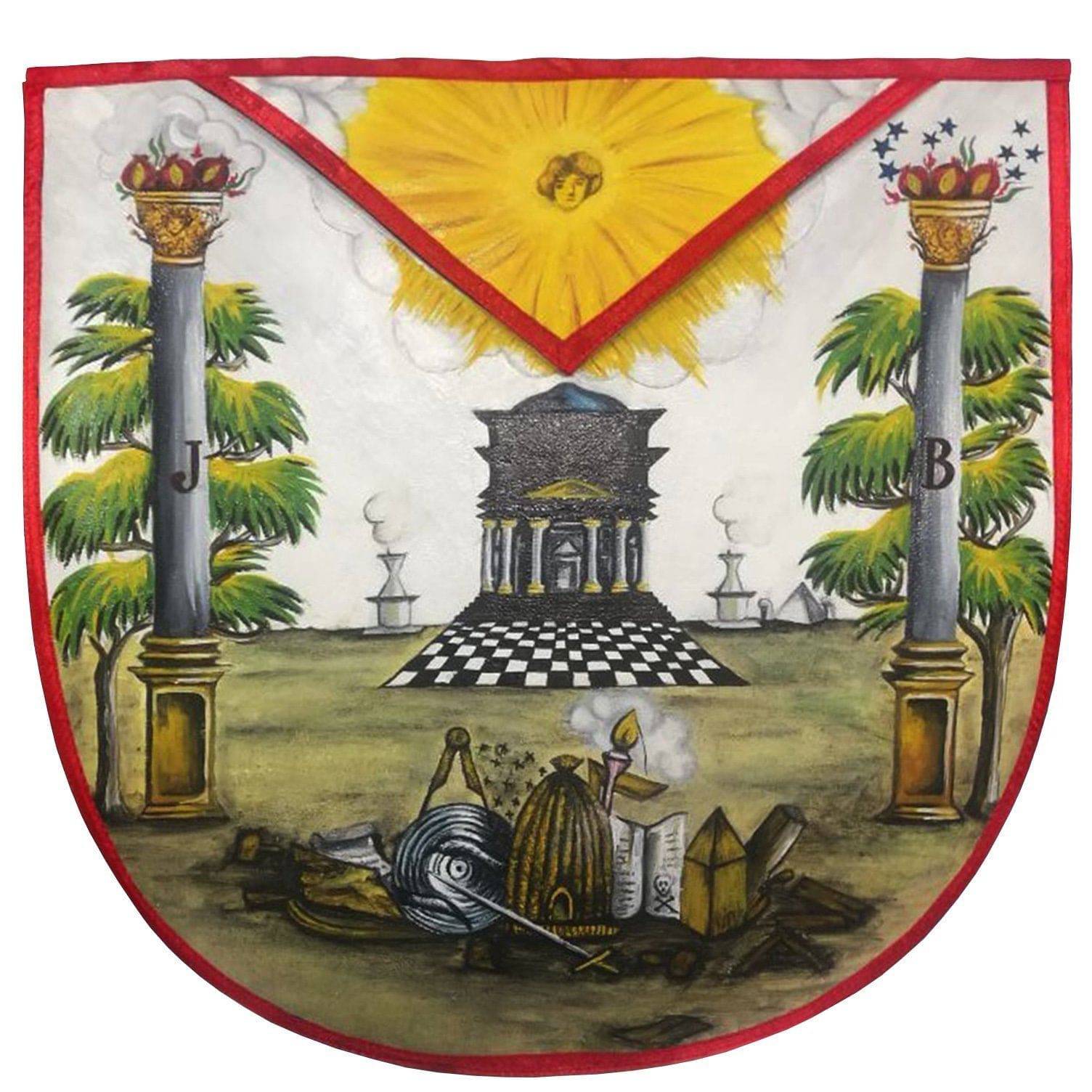 Hand-Painted Apron - Various Sizes - Bricks Masons