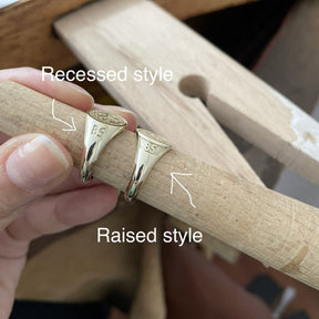 Master Mason Blue Lodge Ring - 14k & 18k Various Gold Colors - Bricks Masons