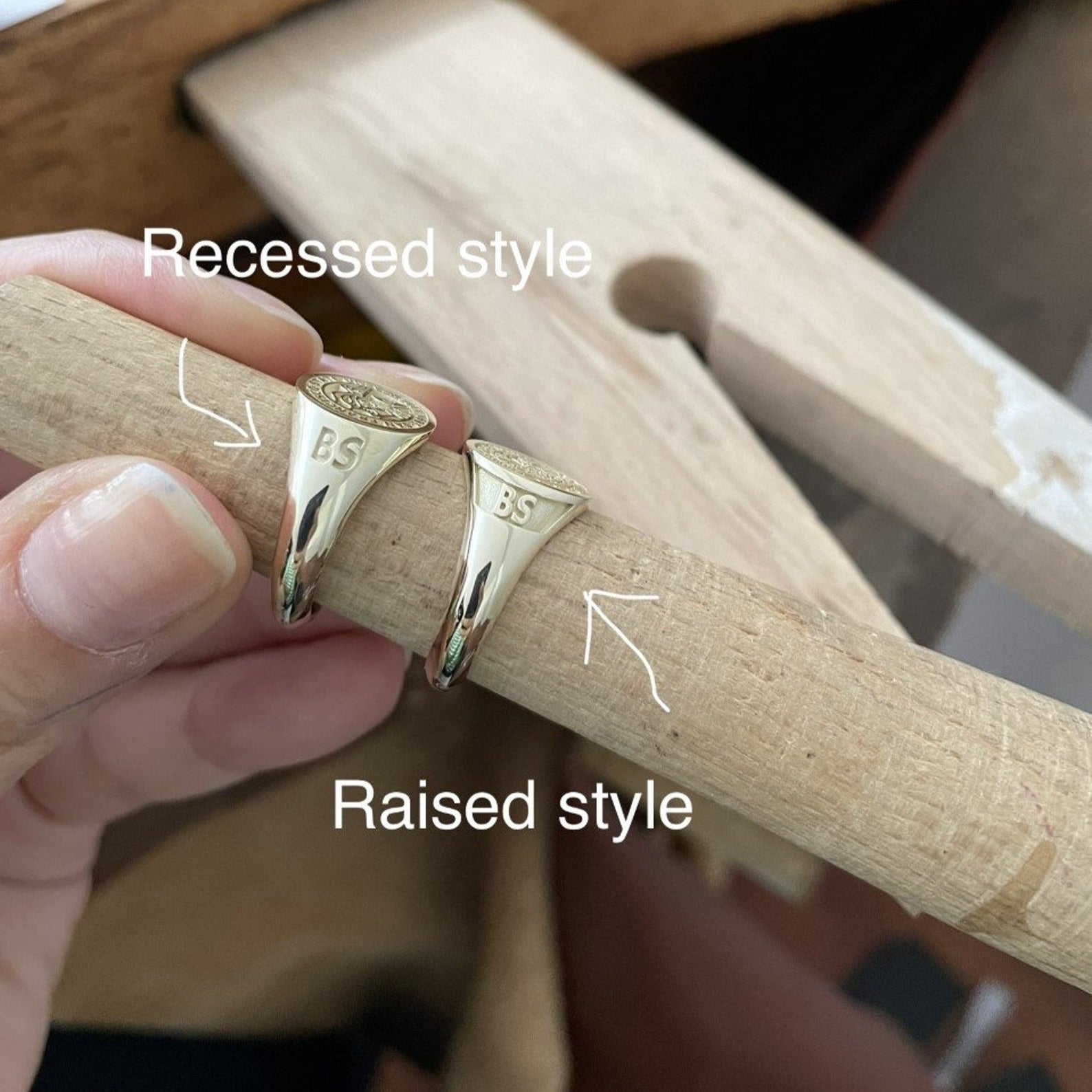 Master Mason Blue Lodge Ring - Custom Lodge Number 925 Sterling Silver - Bricks Masons