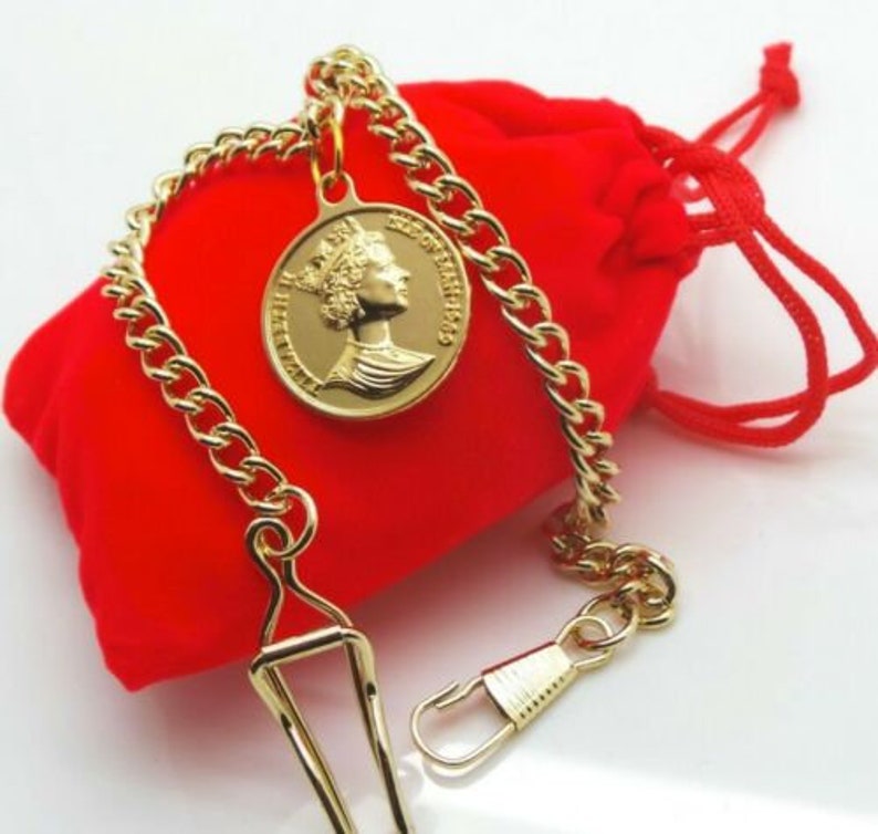 Master Mason Blue Lodge Pocket Watch - 24k Gold Clad Keyring Luxury Gift Set - Bricks Masons