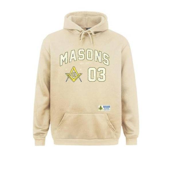 Master Mason Blue Lodge Hoodie - Sports Jersey 03 Square and Compass G