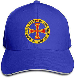 Knights Templar Baseball Cap - (Non nobis Domine, Non nobis) - Bricks Masons
