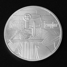 Knights Templar Coin - Crusades Souvenir Commemorative - Bricks Masons