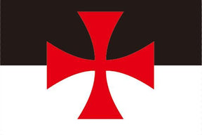 Knights Templar Flag - Cross Pat̩e - Bricks Masons