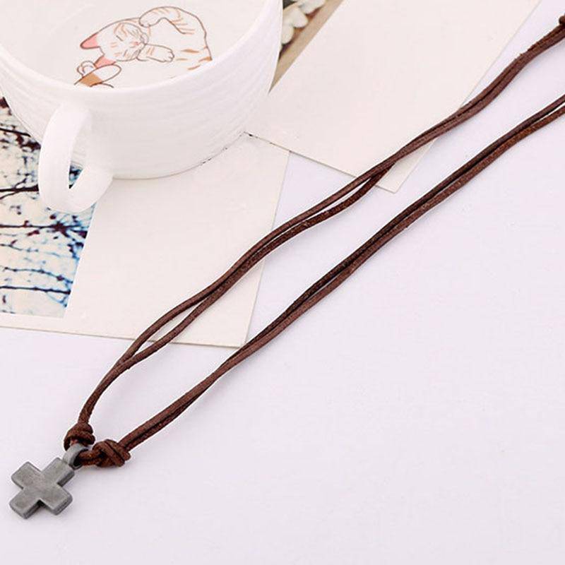 Knights Templar Necklace - Cross Pendant - Bricks Masons