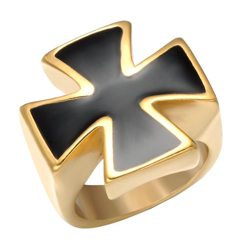 Knights Templar Ring - (Silver / Gold) - Bricks Masons