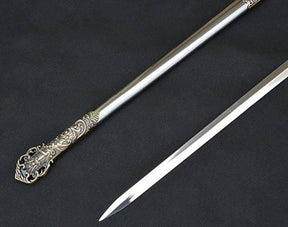 Knights Templar Sword - Brass Gold 38" - Bricks Masons
