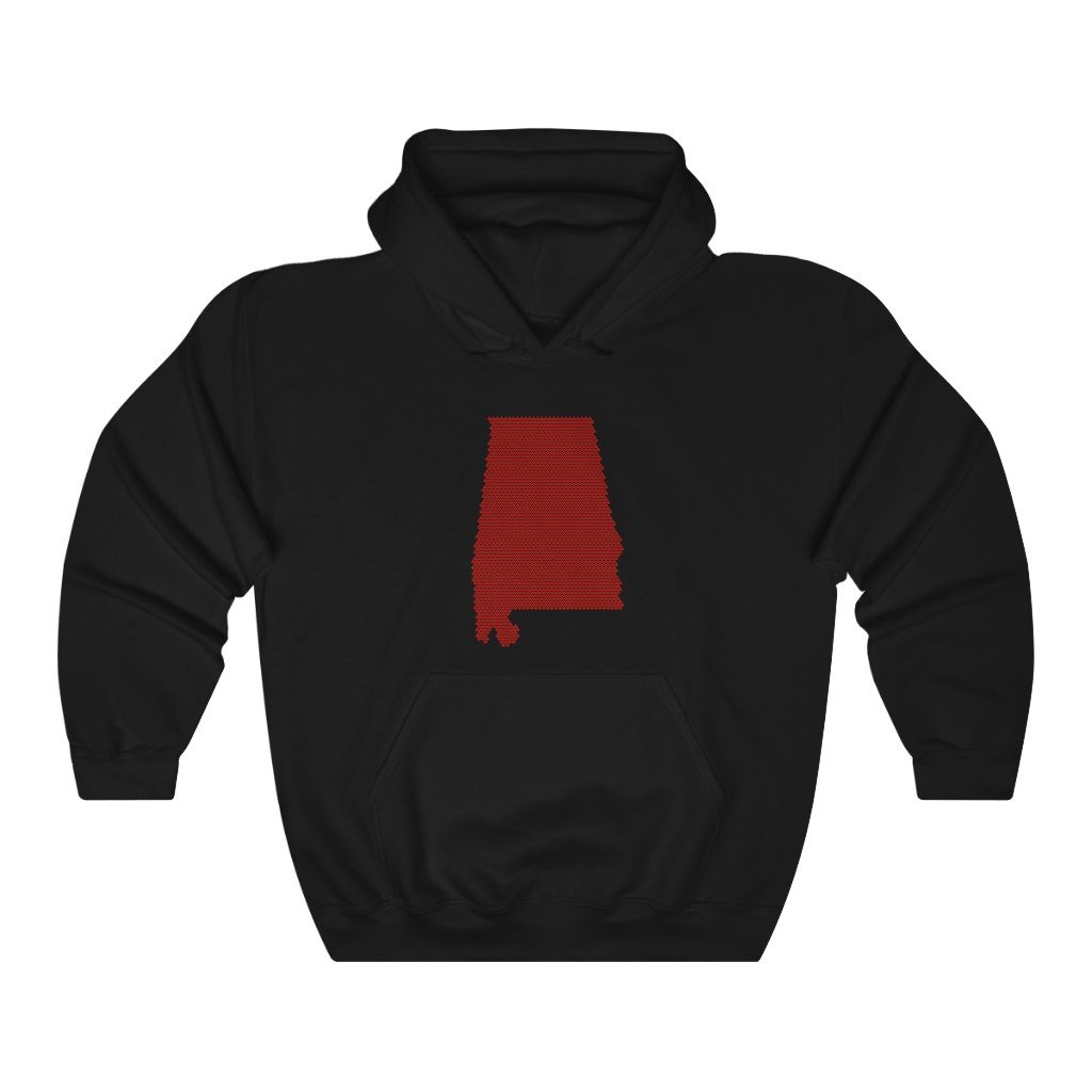 Masonic Hoodie - ALABAMA State - Bricks Masons