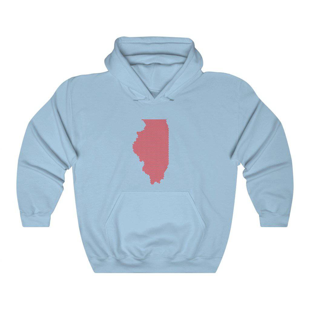 Masonic Hoodie - ILLINOIS State - Bricks Masons