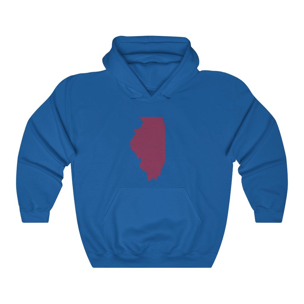 Masonic Hoodie - ILLINOIS State - Bricks Masons