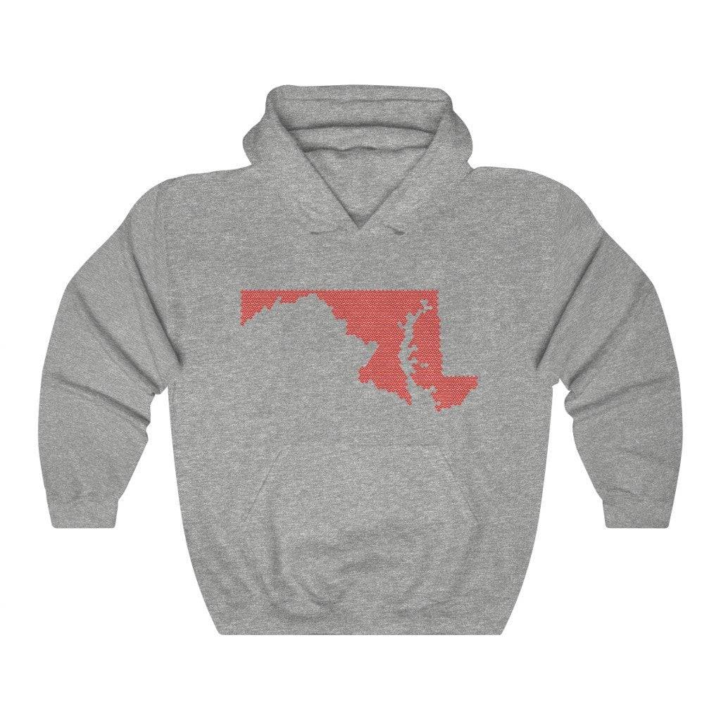 Masonic Hoodie - MARYLAND State - Bricks Masons