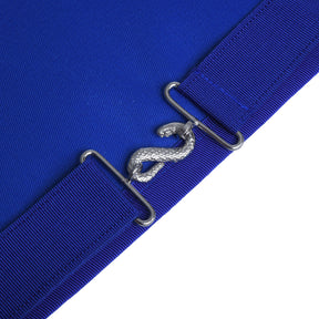 Master Mason Blue Lodge Apron - Royal Blue - Bricks Masons
