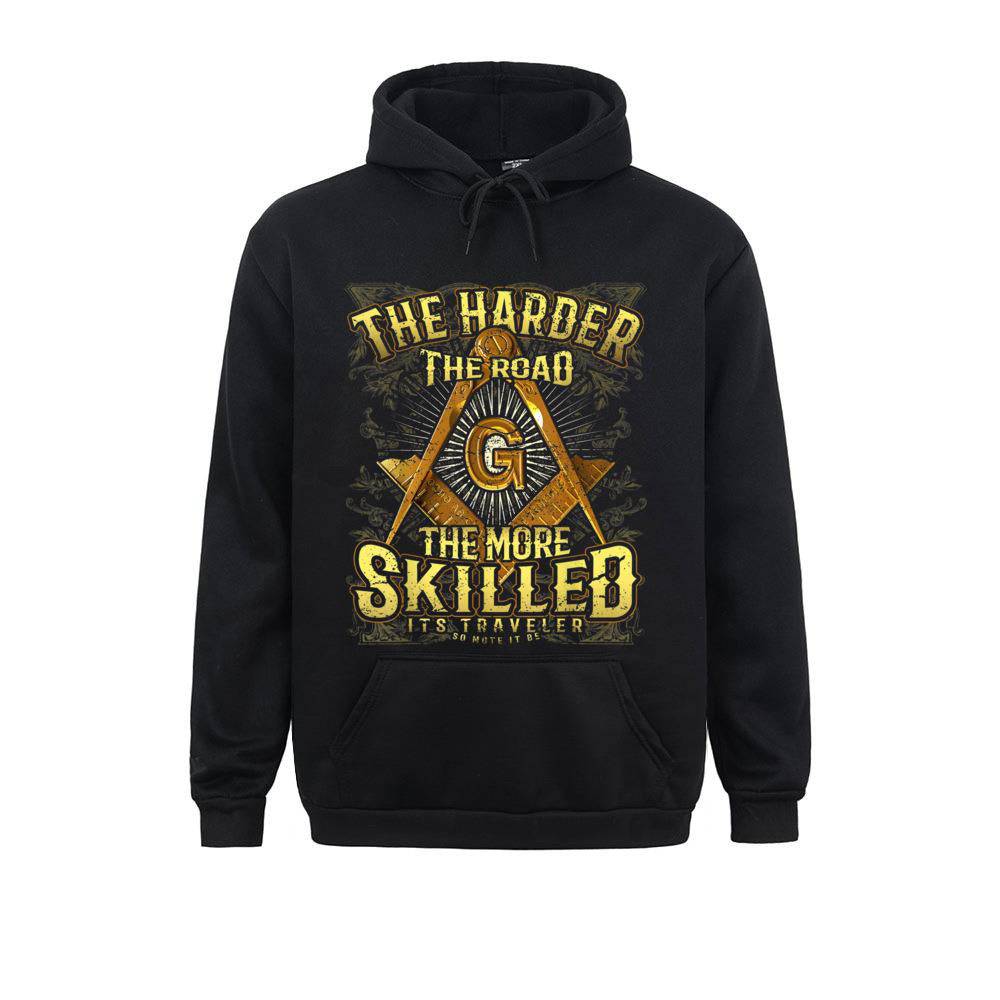 Master Mason Blue Lodge Hoodie - Square and Compass G Black - Bricks Masons
