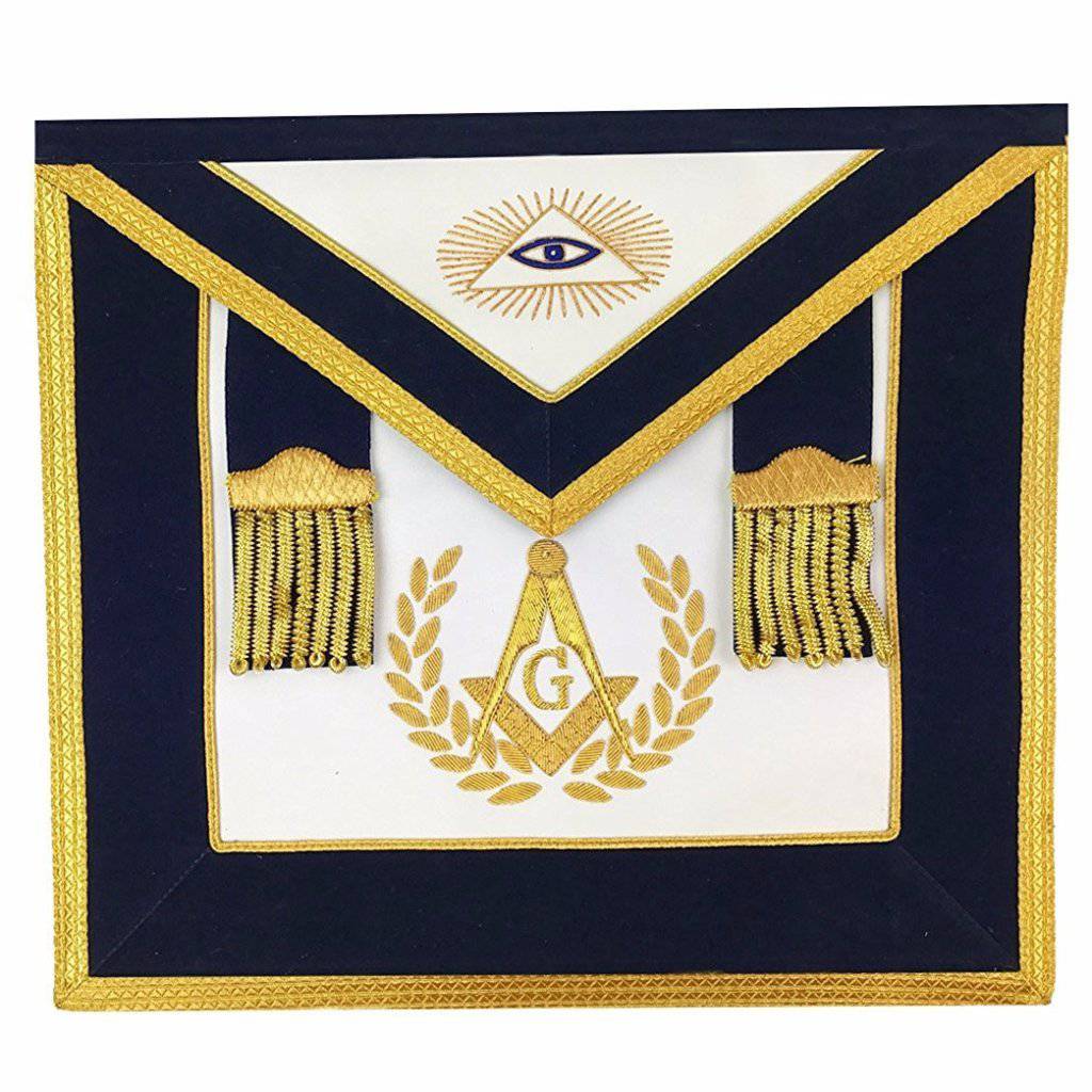 Master Mason Blue Lodge Regalia Set - Navy - Bricks Masons