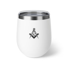 Master Mason Blue Lodge Vacuum Cup - Square & Compass G - Bricks Masons