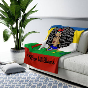 OES Blanket - HANDMADE Warm Soft Flannel - Bricks Masons