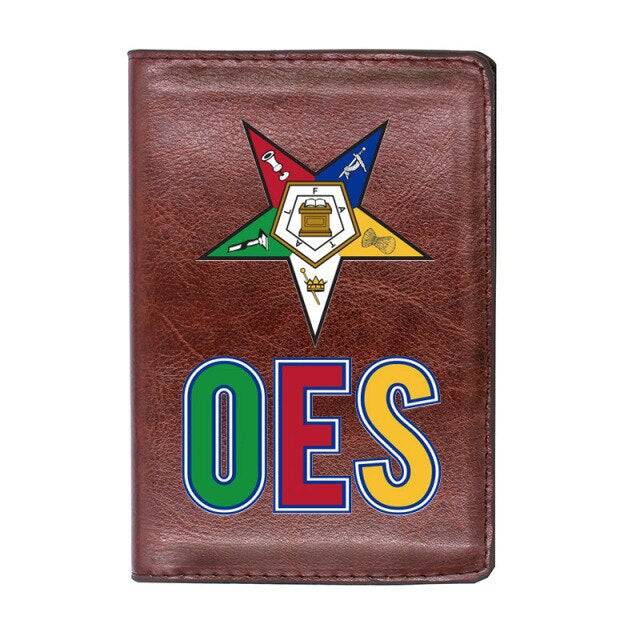 OES Wallet - Genuine leather & Credit Card Holder - Bricks Masons