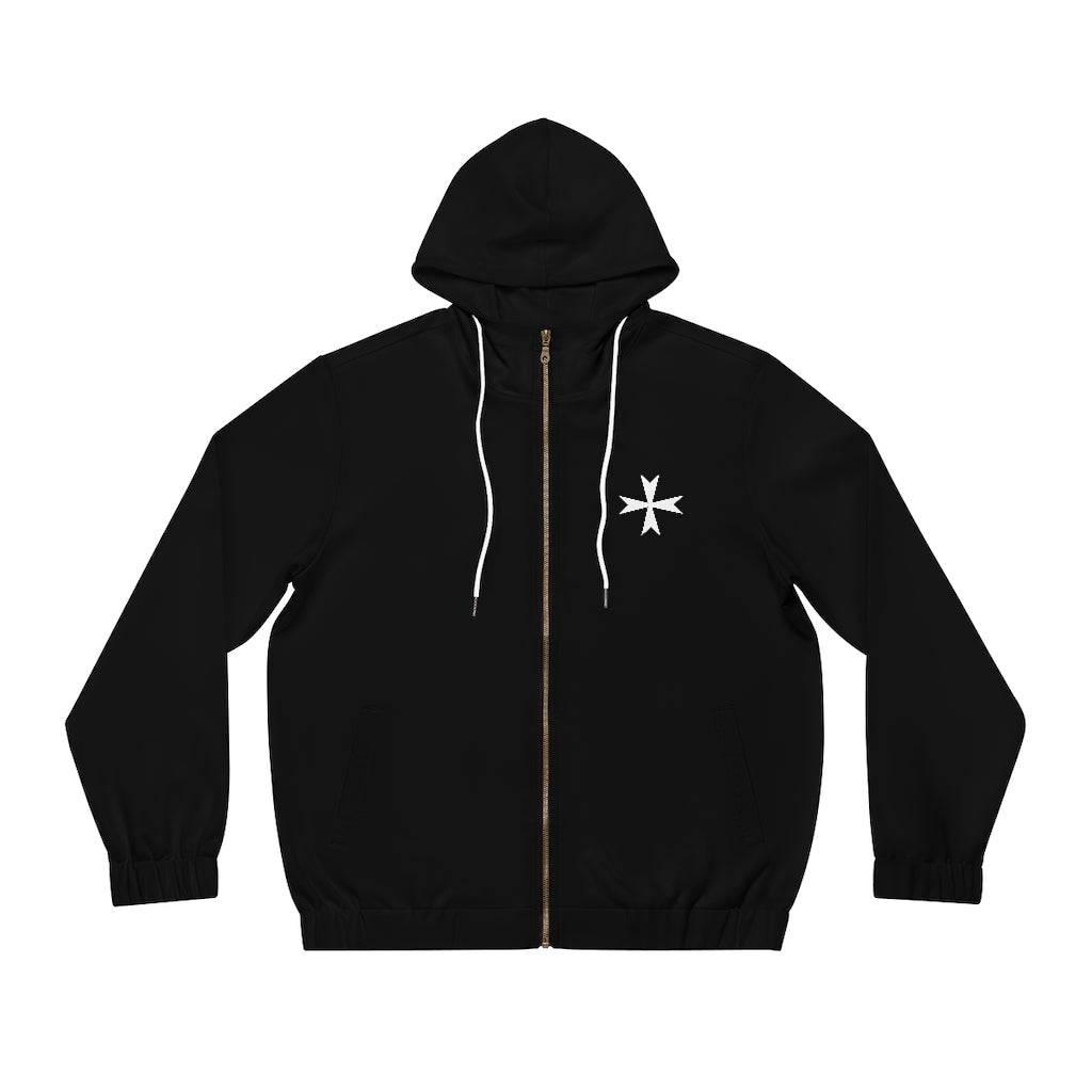Order Of Malta Hoodie - Black - Bricks Masons