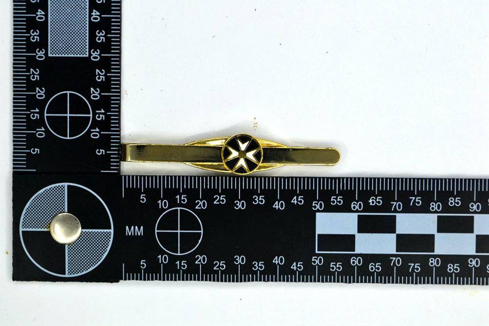 Order Of Malta Tie Bar - Gold - Bricks Masons