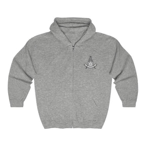 Past Master Blue Lodge California Regulation Hoodie - 4 Colors - Bricks Masons