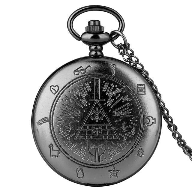 Eye Of Providence Pocket Watch - Bill Cipher Gravity Falls (3 available colors)