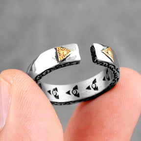 Eye Of Providence Ring - Stainless Steel